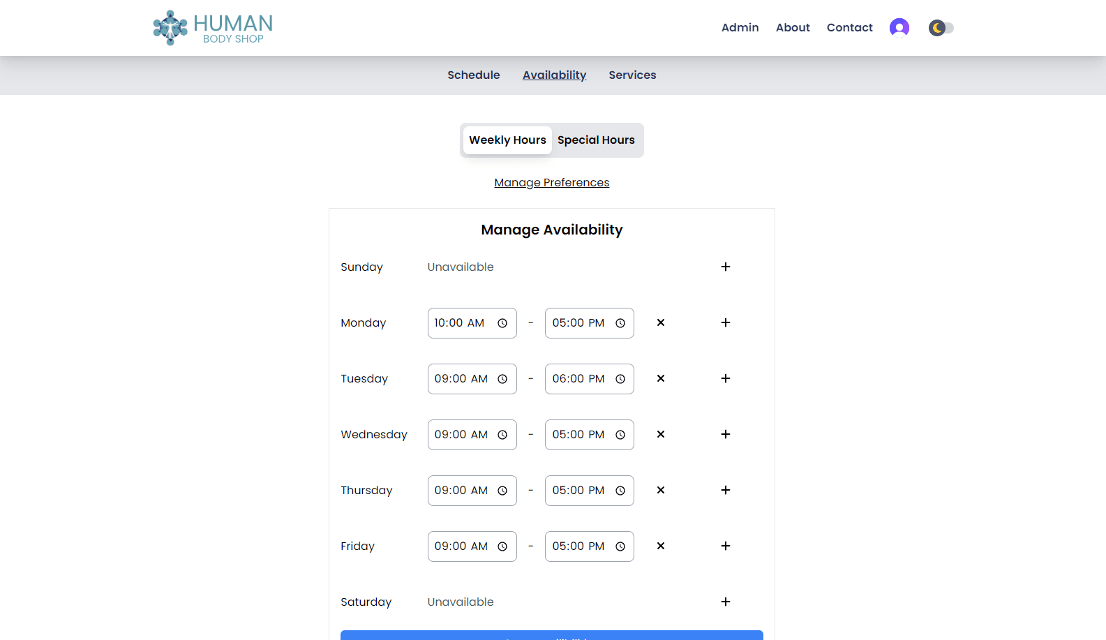 Picture of availability